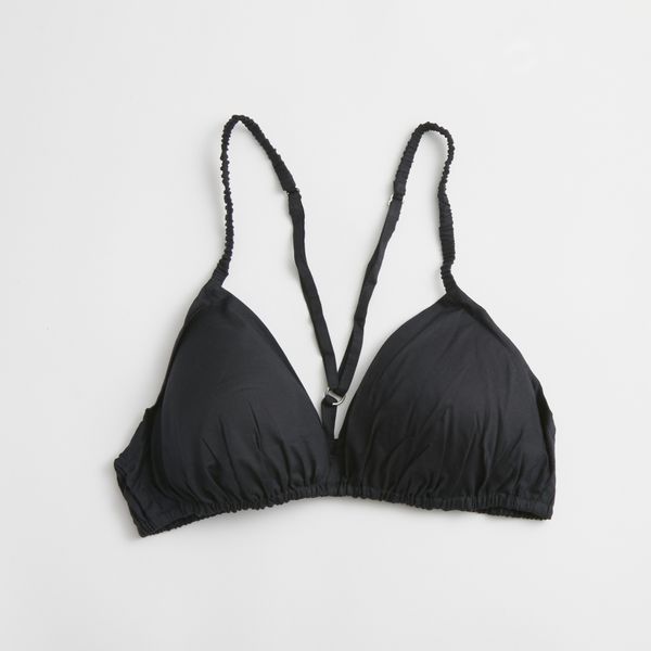 TESHIKI/ブラ -コットンの布帛素材が肌に優しい、締め付け感の少ない